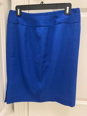 The Limited Cobalt Blue Pencil Skirt